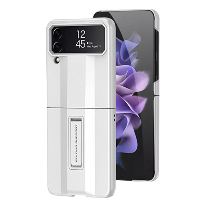 GKK Supercar Series For Samsung Galaxy Z Flip4 5G Kickstand Hard PC Phone Case Elastic Strap Hinge Protection Cover GKK Supercar Series For Samsung Galaxy Z Flip4 5G Kickstand Hard PC Phone Case Elastic Strap Hinge Protection Cover